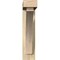 Ekena Millwork Thorton Block Rough Sawn Bracket w/ Offset Brace, Douglas Fir, 4"W x 14"D x 18"H BKT0402X14X18THR05RDF - alternate 2